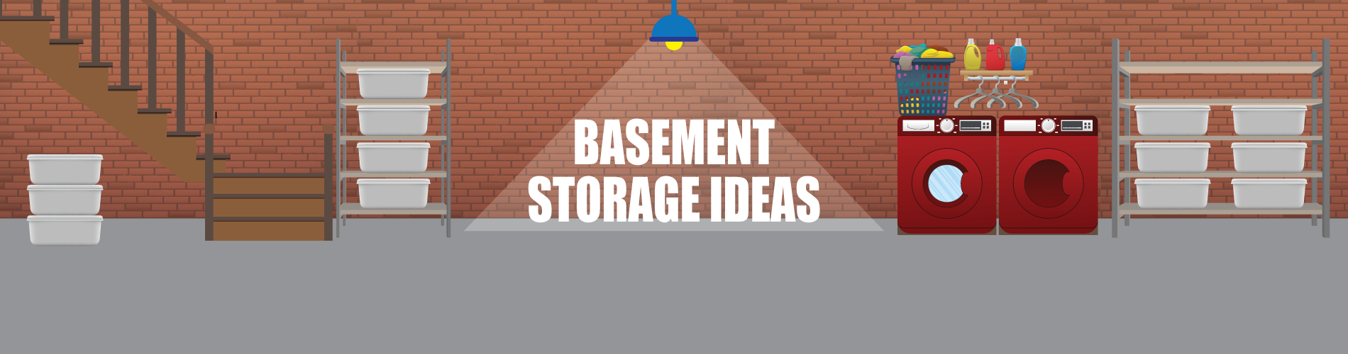 basement storage ideas - Mason Lansing Safe Storage